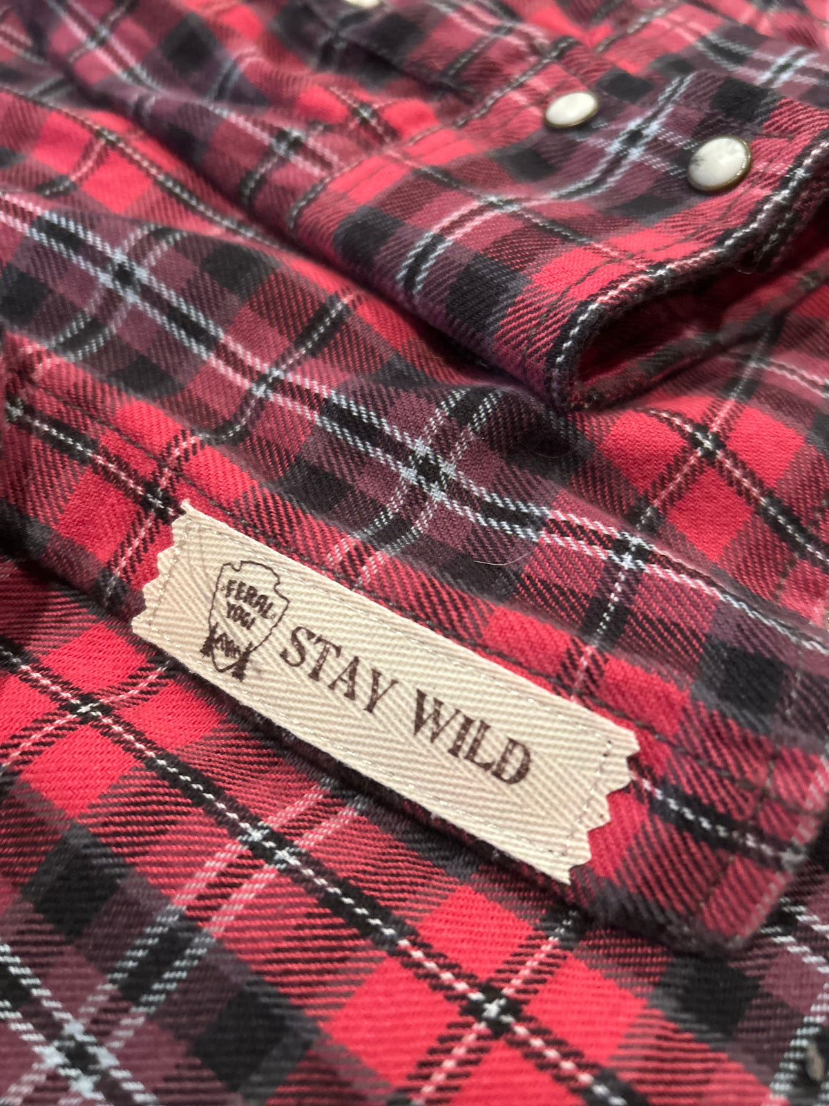 Sturgis Pink Moto Flannel