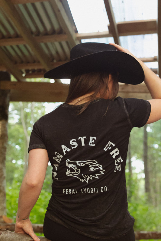 Namaste Free Burn Out Tee (Limited Edition)