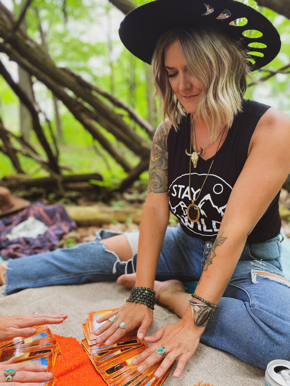 Onyx Stay Wild Tank